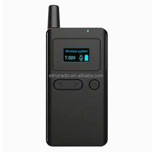 Sistema Inalámbrico Delgado para Guías Turísticos, Sistema de Traducción para Iglesias, Walkie Talkie, Dispositivos de Ayuda Auditiva para Iglesias, Escuelas y Fábricas - Product Image 1