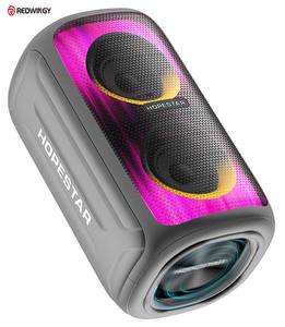 Altavoces inalámbricos TWS con luz fría, Mini <span class=keywords><strong>altavoz</strong></span> portátil de diente azul para exteriores, con luz RGB, a prueba de agua, con Radio - Product Image 2