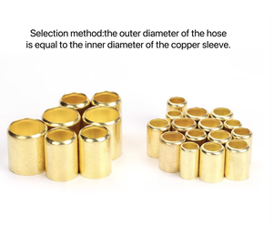 Raccord de tuyau de pulvérisation, <span class=keywords><strong>manchon</strong></span> de protection, douille, embout en <span class=keywords><strong>laiton</strong></span> pour fixation de pulvérisateur - Product Image 4