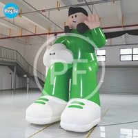 Personnage de mascotte gonflable personnalisé de dessin animé de conception d'objets gonflables publicitaires géants d'extérieur Décoration gonflable de dessin animé