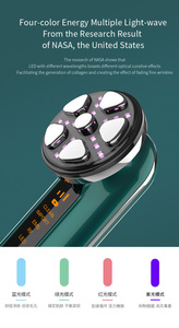 Dispositivo Portátil de Radiofrecuencia de Alta <span class=keywords><strong>Frecuencia</strong></span>, Multifrecuencia, Ems, Terapia de Luz Led, Cuidado de la Piel, Belleza Facial, Radiofrecuencia para el Rostro - Product Image 5