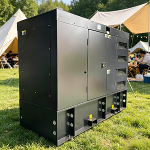 Generador Diésel Silencioso Cummins de Gran Capacidad con Tanque de Combustible de 20kW 25kW 30kW 40kVA 50kVA, Grupo Electrógeno de Reserva con ATS - Product Image 6