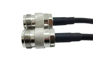 Conjuntos de cabos RF macho duplo SMA para n fêmea plug lmr240 lmr195 LMR200 RG58 Cabo de extensão coaxial WiFi