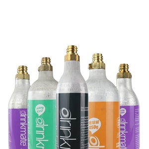 ถังแก๊สอลูมิเนียมแท้สำหรับทำเครื่องดื่มและเครื่องทำโซดาอัดลมถังแก๊ส CO2เกรดอาหารแรงดันสูง - Product Image 1