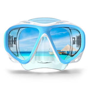 Combo Definitivo de Exploración Submarina XIALE Máscara de <span class=keywords><strong>Buceo</strong></span> <span class=keywords><strong>con</strong></span> Lentes de Cristal Antivaho y Esnórquel - Product Image 6