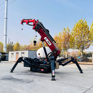 Grue araignée RST L-348 de <span class=keywords><strong>3</strong></span> tonnes avec ventouse pour verre, télécommande, nacelle pour personnel, flèche télescopique, alimentation diesel/électrique, système entièrement hydraulique - Product Image 3