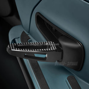 Nouvelle moto pour <span class=keywords><strong>Vespa</strong></span> GTS 300 GTS300 gts300 300 2021 2022 aluminium + ABS repose-pieds support passager arrière pédale noire - Product Image 3