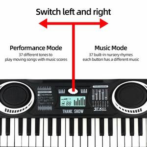 Clavier de piano électronique pour enfants à 37 touches, jouet éducatif portable, instrument de musique, orgue, cadeau d'anniversaire de Noël pour enfants - Product Image 4
