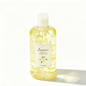 Gel de Ducha Natural con Aroma <span class=keywords><strong>a</strong></span> Jazmín, Fragancia Duradera, Jabón Corporal Hidratante, Venta al Por Mayor OEM - Product Image 4