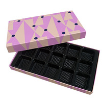 Handgefertigte Karton-Magnetbox für Schokolade mit Blisterprägung, CMYK 4-Farben-Druck, Glanz-/Mattlaminierung, Anpassbares Design