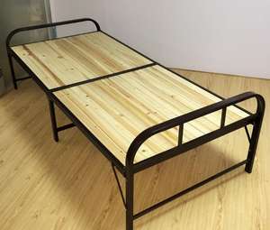 Offre Spéciale robuste contrat d'étudiant pliante pli sommier planche de bois pliant lit - Product Image 4