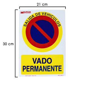 Affiche permanente Vado 21 x 30 (Alt) cm. - Product Image 1