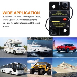 Disjoncteur DC à montage en surface, protection contre les surtensions de l'allumage, 40A-300A |   12V/24V/48V pour l'audio automobile et les bateaux marins |    Certifié - Product Image 6