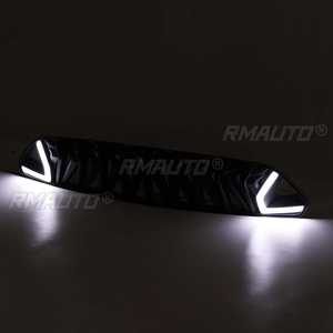 Rejilla Delantera Modificada con Luz LED para Ford Mustang 2015-2017, Accesorios para Automóviles, Rejilla Superior de ABS - Product Image 6