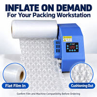 Rouleau de film gonflable personnalisé AIR.DFLY avec logo imprimé pour l'emballage de marchandises fragiles et le remplissage de vide en emballage