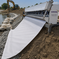 Tissu géotextile non tissé pour la stabilisation des sous-sols de construction routière, vente en gros