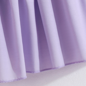 Exquisito Vestido de Manga Corta para Niñas para Fiestas, Hermosas Flores 3D con Botones, Ropa Formal Infantil, Venta al por Mayor de Fábrica - Product Image 6