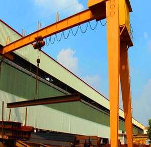 Grúas Semi-Pórtico que Ahorran Espacio, Levantan Más, Perfectas para Talleres y Patios Pequeños - Product Image 4