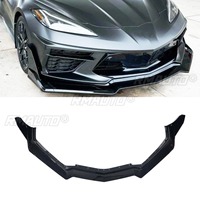 Pour Chevrolet Corvette C8 2020-2024 : Kit Carrosserie Complet (Lame de Pare-chocs Avant, Splitter, Diffuseur, Protection de Pare-chocs) - Accessoires Auto