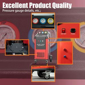 Estación de Servicio de <span class=keywords><strong>Aire</strong></span> <span class=keywords><strong>Acondicionado</strong></span> para Automóviles LAUNCH AC500, Máquina de Recuperación y Carga de Refrigerante para R1234YF y <span class=keywords><strong>R134A</strong></span> - Product Image 4