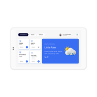 Impresif Tablet PC dinding 5.5 inci tanpa kamera RS485 RJ45 RJ12 POE Android Panel dinding tanpa baterai standar UK US EU