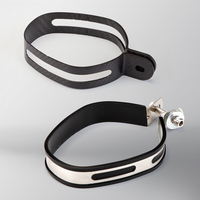 Support de fixation universel pour silencieux d'échappement de moto en acier inoxydable, anneau de maintien, support de fixation rond hexagonal pour échappement