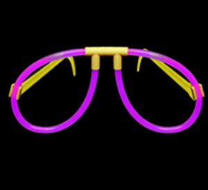 Lunettes lumineuses en plastique DIY DAMAI pour adultes – Bâtonnets fluorescents pour fêtes, mariages, anniversaires et célébrations - Product Image 3