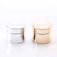 15g 30g 50g emballage cosmétique de couleur personnalisée de forme unique pot de crème vide bouteille de gel de peintures pour le visage