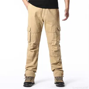 Pantaloni da Uomo all'Ingrosso <span class=keywords><strong>con</strong></span> Tasche Grandi, Larghi, per Sport all'Aperto, Jogging, Vita Elastica, in Cotone, Casual, per Lavoro e Uniforme - Product Image 3