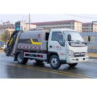 Camion à ordures compacteur Foton 4x2 4,5 m3, mini camion de collecte des ordures, fabriqué en Chine