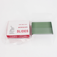 Laboratory Clear Pre-Cleaned Glass Microscope Slides with Ground Edge