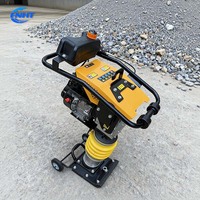 Pilon vibrant à essence, compacteur vibrant, rouleau vibratoire pour sols avec moteur chinois