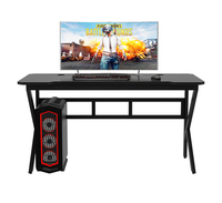 Meilleure vente en gros personnalisé PC réglable moderne grand 140cm esports ordinateur table large gaming bureaux avec lumières led
