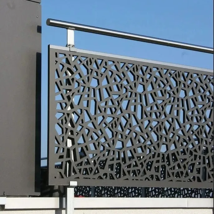 Il balcone ha personalizzato la ringhiera del balcone inossidabile post ringhiera esterna del tubo