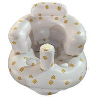 Canapé gonflable portable moderne en PVC 2026 pour bébé, chaise multifonctionnelle pour tout-petit avec support dorsal