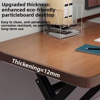 Table à manger pliable pour petit appartement, chambre en location, balcon - Meuble de maison portable, capacité 6 personnes, style antique moyen