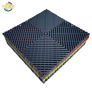 Tốt nhất thiết kế hiện đại lồng vào nhau nhựa sàn nhà để Xe gạch chống trượt PP Modular sàn cho rửa xe sử dụng bề mặt đồng bằng kết cấu - Product Image 5