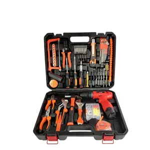 ETOP 126 Pcs Household Power Tool kit com broca sem fio para uso doméstico multiuso