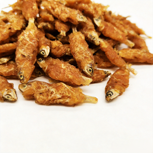 Snacks de Pescado Seco Envueltos en Pollo para Perros, Bocadillos Nutritivos Altos en Proteínas para Perros de Todos los Tamaños, Golosinas para Mascotas - Product Image 4