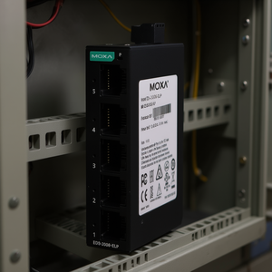 Moxa EDS-2005-ELP Switch Ethernet No Administrado de 5 Puertos para Montaje en Riel DIN, Redes Industriales - Product Image 3