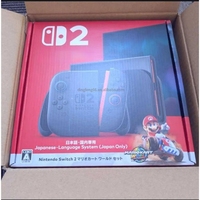 Console de jeu portable Switch 2 Mario Kart World Set, neuve, scellée, 256 Go, multi-joueur, pour manette, multilingue