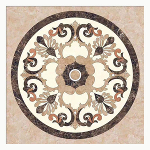 Azulejos de Cerámica Resistentes al Ácido con Diseño de Parqué Brillante de Alta Calidad de Fábrica de 600x600 mm, Imitación a Alfombra, Impresión Personalizada - Product Image 2