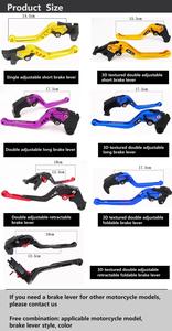 Aluminum Alloy CNC <b>Motorcycle</b> Handbrake Clutch Lever <b>Brake</b> Levers for MSX125 Long <b>Brake</b> Lever - Product Image 6