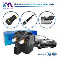 Bloque de Válvulas Solenoides de Suspensión Neumática 37206789450 para BMW F01 F02 F10 F11 F15 F16, Unidad de Válvula de Control Neumática, Repuestos para Automóviles