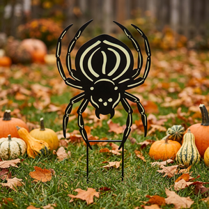 Decoración de Halloween: Esqueleto estilo 'Mercy Brown' con temática de tuberculosis, estacas de jardín de arañas para exhumaciones, para temática de terror histórica. - Product Image 4