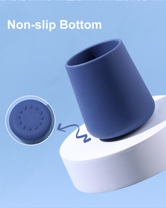 Gobelet en silicone de qualité alimentaire sans BPA, non toxique, anti-fuite, portable, pour bébé, tasse d'apprentissage pour nourrissons - Product Image 4