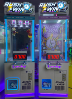 Machine à jeu à monnayeur avec minuterie, modèle Factory Direct Lucky 7 Seconds Challenge, pour jeu de compétence rapide et distribution de figurines, OEM Commercial