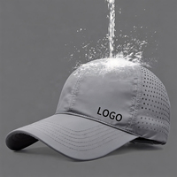 Casquette personnalisée avec logo, bandana perforé au laser, turban, chapeau imperméable et respirant pour la course à pied, le golf et les activités de plein air