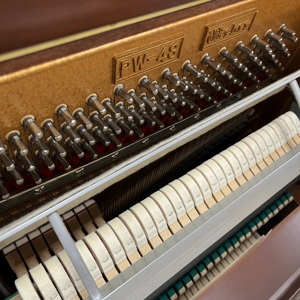 เปียโนตั้งพื้น <span class=keywords><strong>Weber</strong></span> PW48C คุณภาพสูง 3 แป้นเหยียบ เสียงเสถียร เหมาะสำหรับการสอนดนตรี - Product Image 3