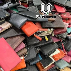 Portefeuilles unisexes en cuir véritable d'occasion A11-2, vente en gros, haute qualité, styles variés, <span class=keywords><strong>revente</strong></span> facile - Product Image 2